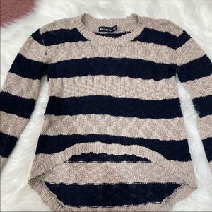 Urban Outfitters Black & Tan Stripe Sweater